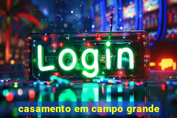 casamento em campo grande