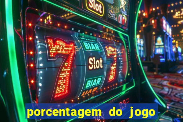 porcentagem do jogo fortune tiger