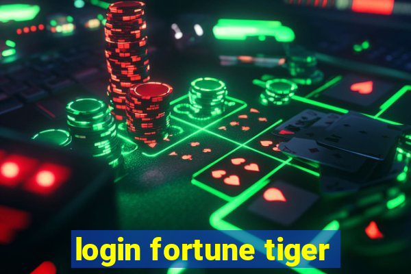 login fortune tiger
