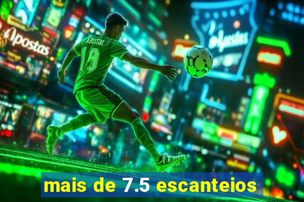 mais de 7.5 escanteios
