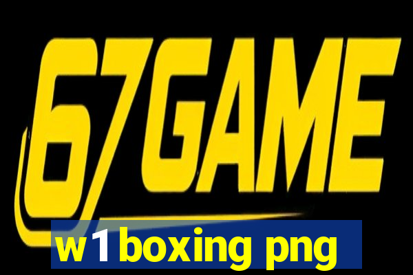 w1 boxing png