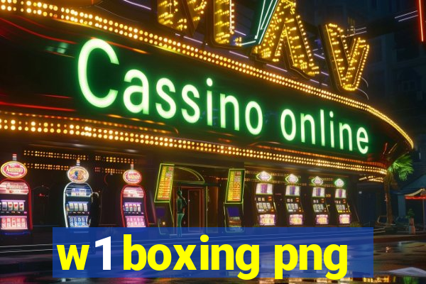 w1 boxing png