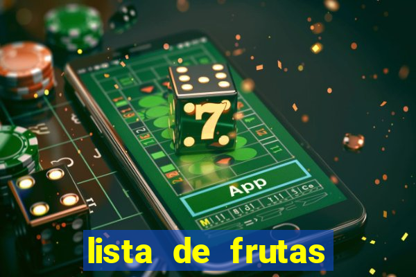 lista de frutas nativas do brasil