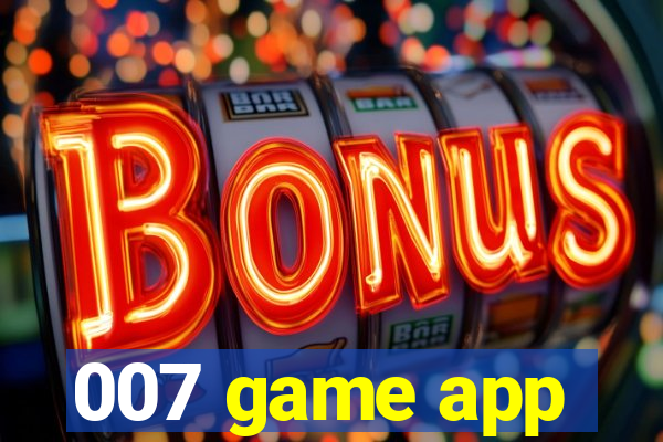 007 game app