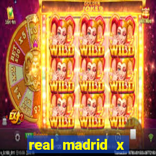 real madrid x borussia futemax