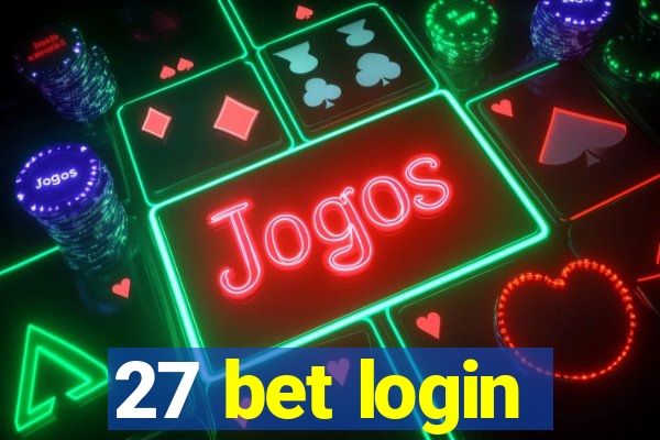 27 bet login