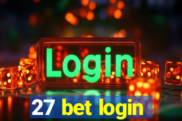 27 bet login
