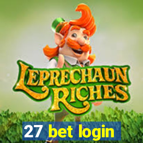 27 bet login