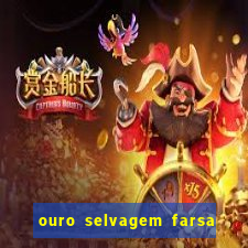 ouro selvagem farsa ouro selvagem o que aconteceu