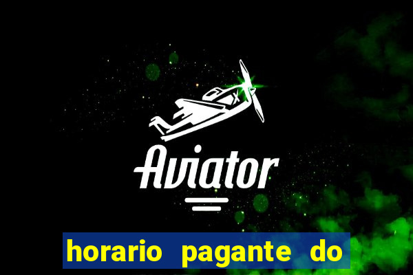 horario pagante do fortune tiger