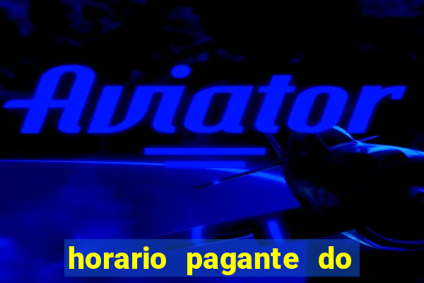 horario pagante do fortune tiger