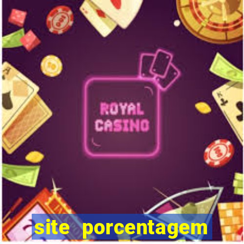 site porcentagem slots pg