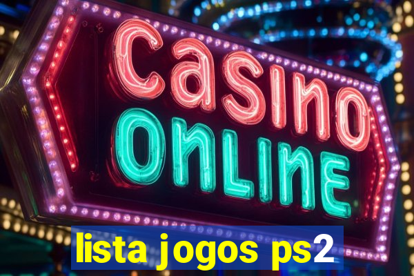 lista jogos ps2