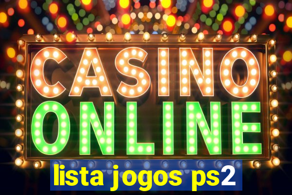 lista jogos ps2