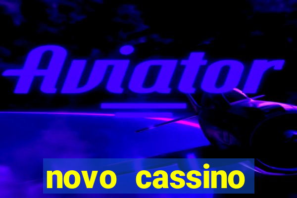 novo cassino pagando no cadastro