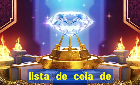 lista de ceia de natal completa