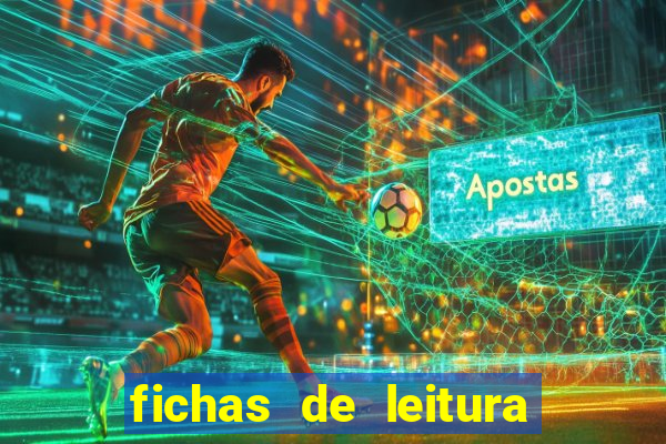 fichas de leitura para alfabetizar