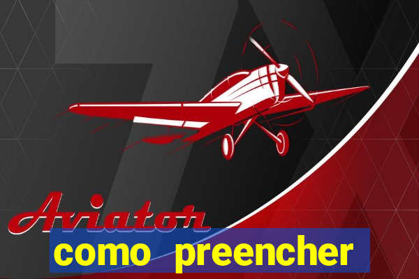 como preencher recibo de pagamento
