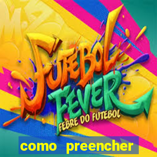 como preencher recibo de pagamento