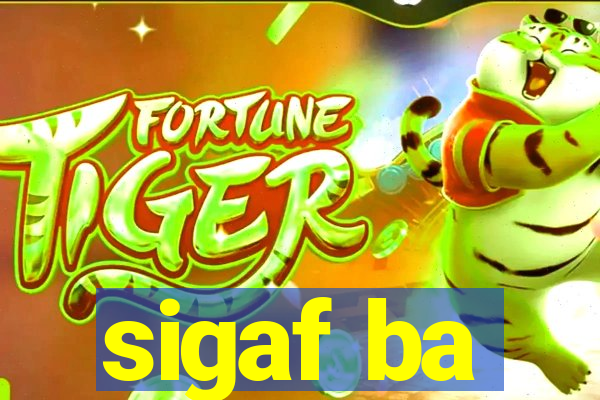 sigaf ba
