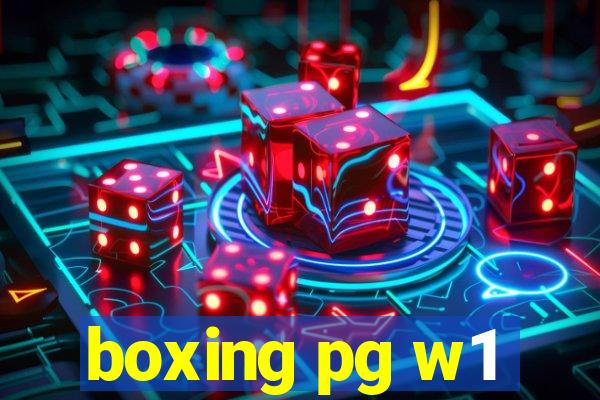 boxing pg w1