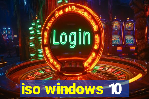 iso windows 10