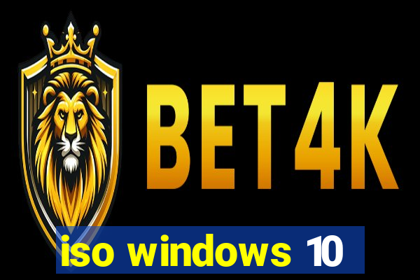 iso windows 10