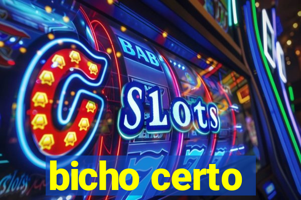 bicho certo