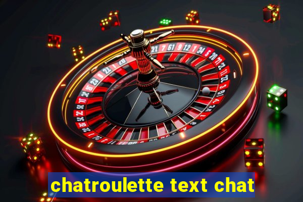 chatroulette text chat