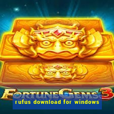 rufus download for windows