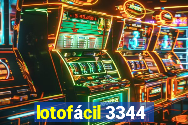 lotofácil 3344