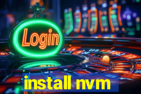 install nvm