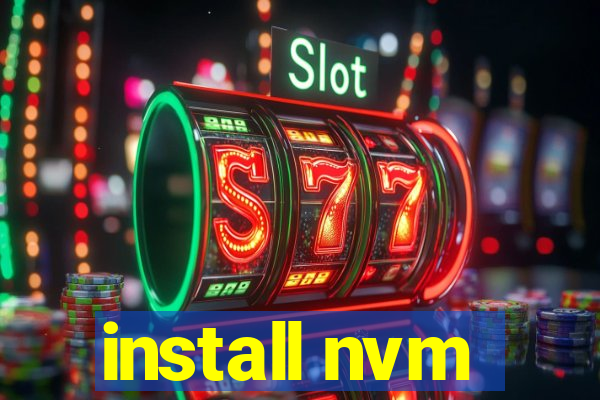 install nvm