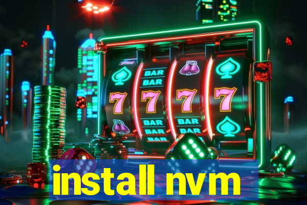install nvm
