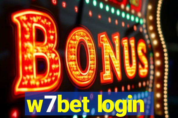 w7bet login
