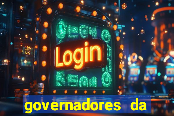 governadores da bahia por ano
