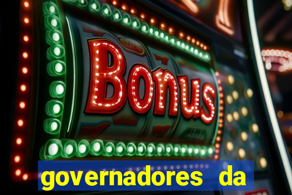 governadores da bahia por ano