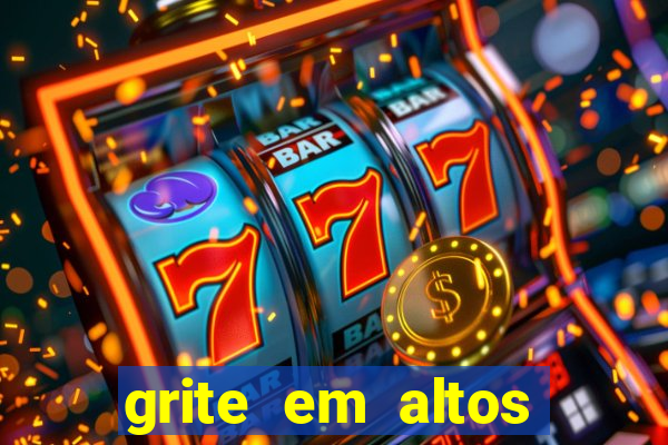 grite em altos brados, disse aquele que lutou contra o caos com caos