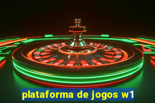 plataforma de jogos w1