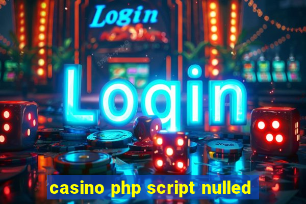 casino php script nulled