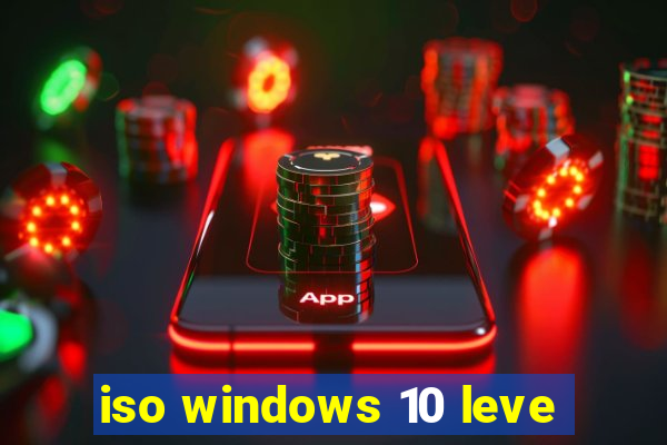 iso windows 10 leve