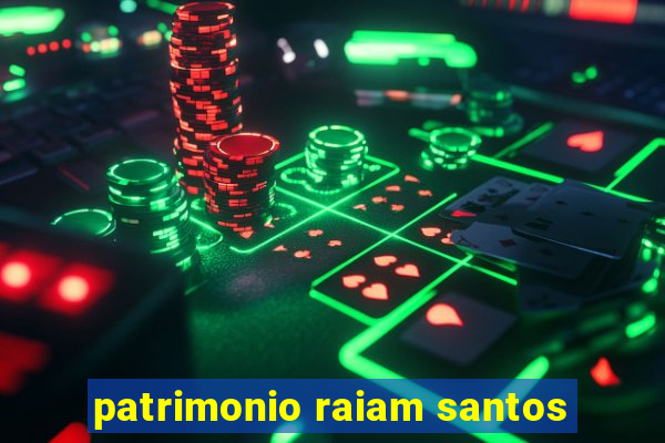 patrimonio raiam santos