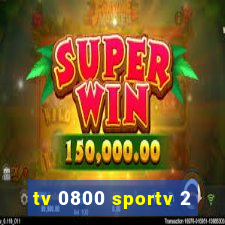 tv 0800 sportv 2
