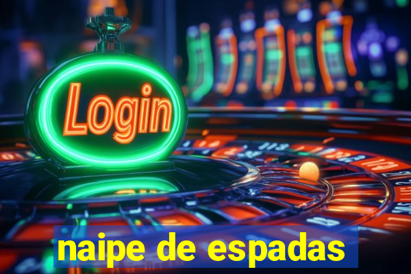naipe de espadas