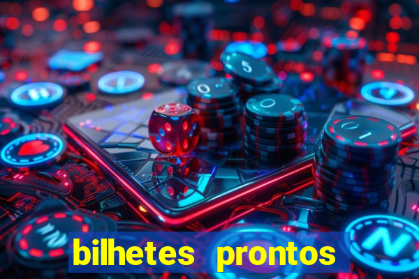 bilhetes prontos futebol hoje
